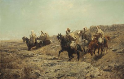 Arab Warriors by Adolf Schreyer